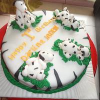 Dalmation Cake