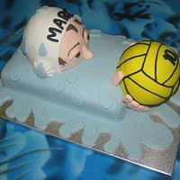 Water Polo Themed Cake