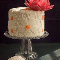 Lotus Lace Cake