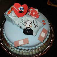"Mend a Heart" cake