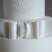 CPC 2nd birthday collaboration- Designer dress wedding cake 