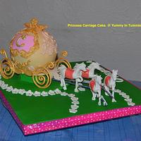 Princess Carriage Cake.