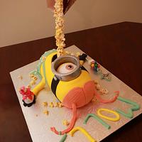 Minion movie cake