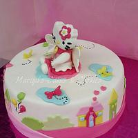 Hello Kitty cake