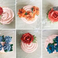 Buttercream Floral Cupcakes