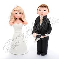 Bride and Groom Toppers