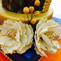 #Indo# western #wedding #cake