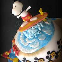 Snoopy cake!