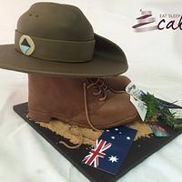 ANZAC Day Tribute Cake for Collaboration