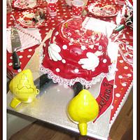 Minnie Mouse 3 D cake
