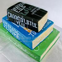 Vegan Book Wedding Cake