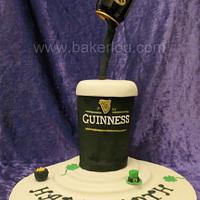 Guinness Floating Can Cake