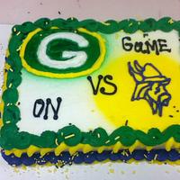 Vikings vs Packers Logos 