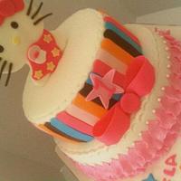  Hello Kitty Cake