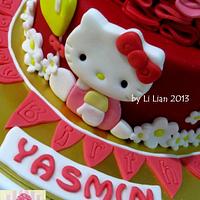 Yasmin's Hello Kitty Cake