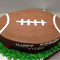 Football / Razorbacks Birthday Cake 2013