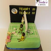 Badminton Sports Cakes for Peace