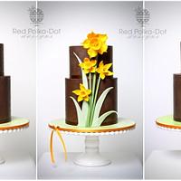 Daffodil cake