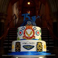Air Cadets 75th Anniversary Cake