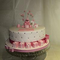 Pink Bear cake