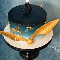 Hogwarts Challenge 50th Birthday Cake 2