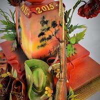  ANZAC day 100 yrs on  commemorative cake collaboration