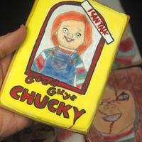 Chucky doll cookies