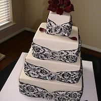 Damask, Roses, and Bling!