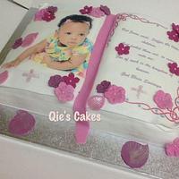 Sweet Baby's Open book cake
