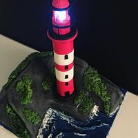 Lighthouse Cake