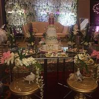 Wedding cake for Hiba & Yussef 2018