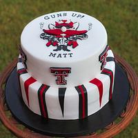 Texas Tech Cake