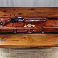 Groom's Hunting Rifle and Case
