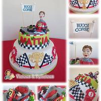 Little young pilot cake