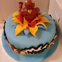 Ironman cake 