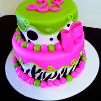 28th Birthday Cake