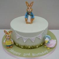 Peter Rabbit - cake by The Buttercream Pantry - CakesDecor