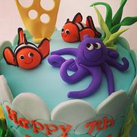 Under the sea birthday cake 