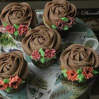 Floral Cupcakes