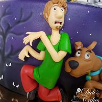 Scooby doo cake