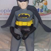 Batman cake topper