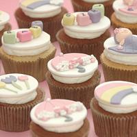 Everything Nice Baby Shower Cupcakes..