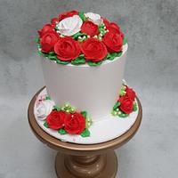Mini Assortment of Small Flower cakes 