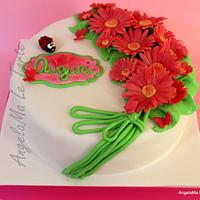 daisies cake