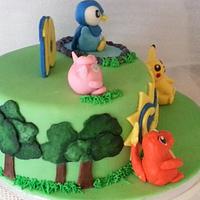 pokemon birthday cake 