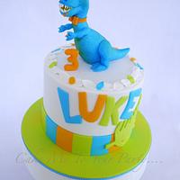 Cheeky Dinosaur Cake