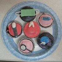 Dentist Theme Cupcakes