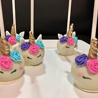 Unicorn Cake Pops 