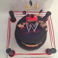 Jaks WWE cake