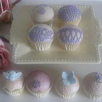 Cake Lace Cup Cakes